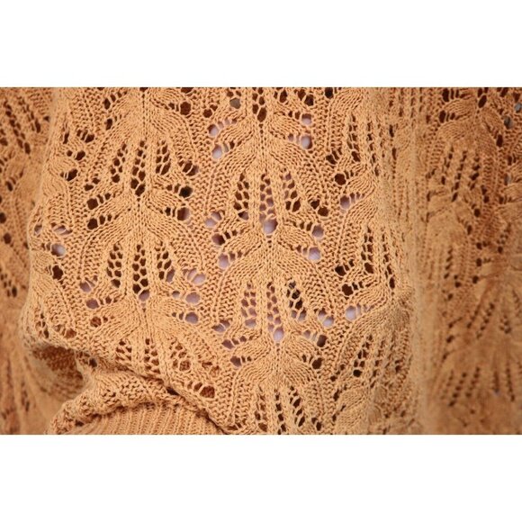 J.Jill Open Knit Sweater-Size Medium-Beachy-Open Knit-Sheer - Picture 7 of 11